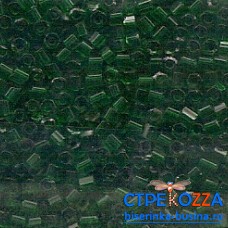 50060 Бисер чешский "рубка" 10/0, зеленый, 1-я категория, 50гр